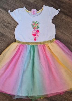 Праздничное платье на 7-8 лет ростом 128 см Tommy bahama