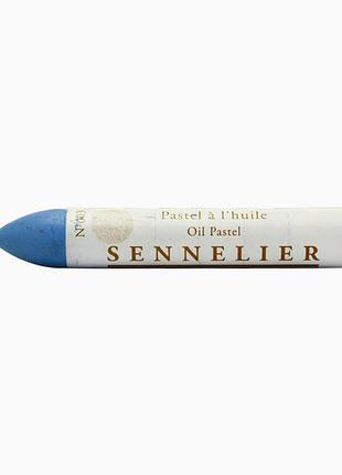 Велика олійна пастель sennelier, 36 мл, церуліум блакитний (cerulean blue)