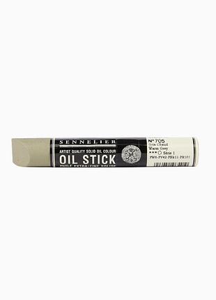 Фарба олійна у формі пастели sennelier oil stick, 38 мл, s1, теплий сірий (warm grey)