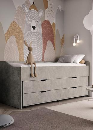 Кровать детская furnigrade лд-1 индастриал 1932х840х832