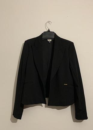 Легкий чорний піджак anne klein