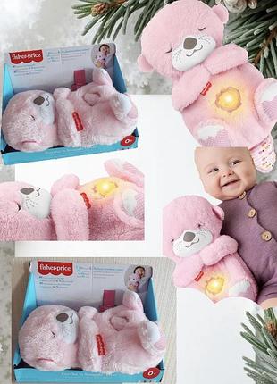 Музыкальный плюшевый выдренок сказочные сны фишер прайс fisher- price
