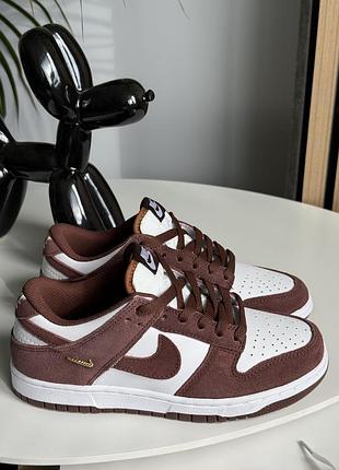 Мужские кроссовки nike sb dunk low sail red sepia найк дак