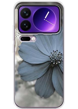 Чехол силиконовый с картинкой на xiaomi 17 pro max (цветок гербера)