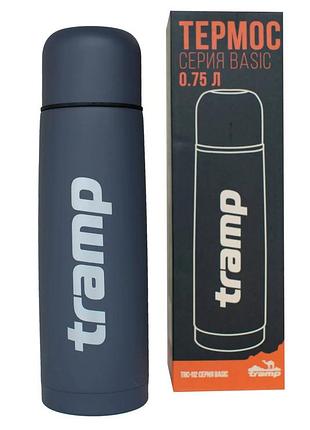Термос tramp basic 0,75 л trc-112 grey