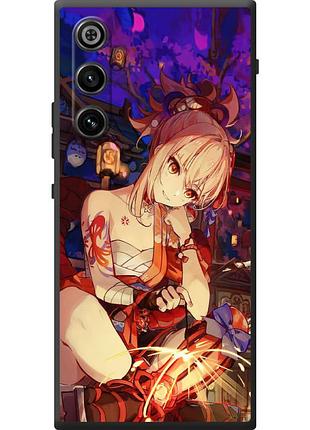 Чехол силиконовый с картинкой на zte nubia red magic 10 air (аниме, anime)