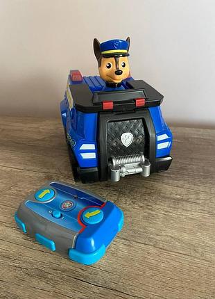 Щенячий патруль чейз полицейская машинка на пульте paw patrol chase police spin master, оригинал