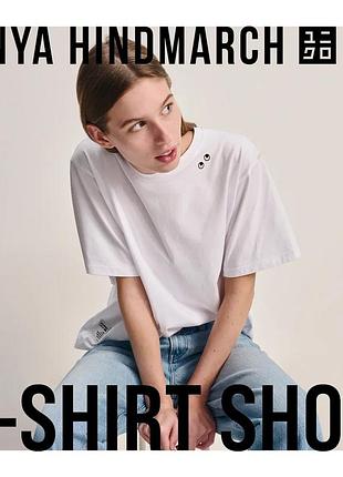 Футболка аnya hindmarch + uniqlo