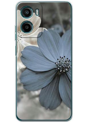 Чохол силіконовий з картинкою на motorola g06 (квітка гербера)
