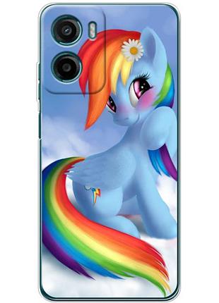 Чохол силіконовий з картинкою на motorola g06 power (літл поні, my little pony)