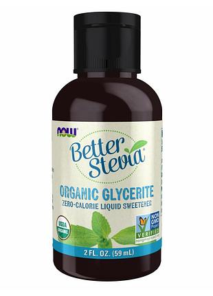 Лучший стевия глицерит better stevia glycerite - 59ml для подслащивания