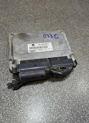 Блок управління двигуном skoda fabia, volkswagen, seat 047906033g