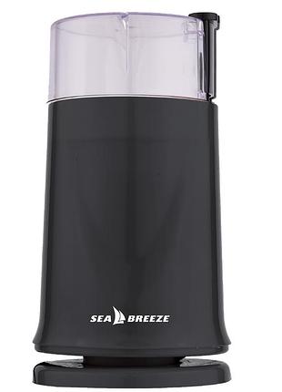 Кофемолка электрическая sea breeze sb-083b черный