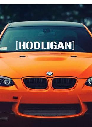 95см. наклейки на авто автомобиль лобовое хуниган hoonigan стекло