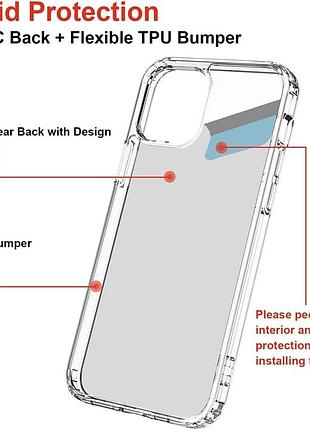 Панель losvick для iphone 12 12 pro с бабочками 3