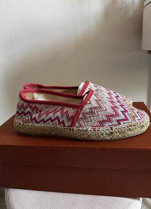Продам нові еспадрильї missoni !! оригінал !! 36р