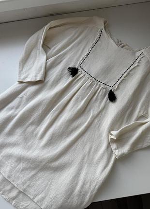 Блузка туника zara 7