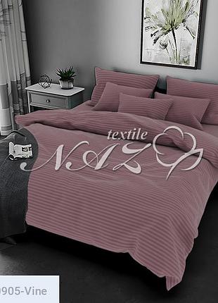 Комплект постельного белья king size коричневая линия