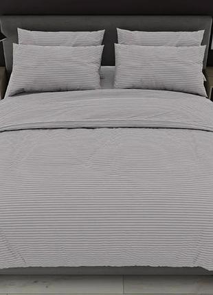Комплект постельного белья семейный grey light