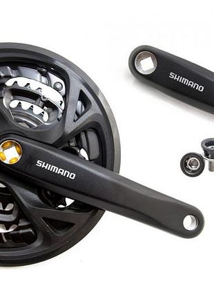 Шатун shimano fc-m371 acera 48t черный (fc-m371-48)