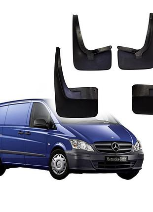 Комплект бризговиков 4шт для mb vito w639 (2003-2014) турция