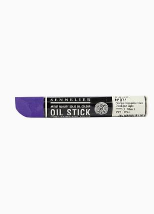 Краска олійная в форме пастели sennelier oil stick, 38 мл, s2, диоксазиновый светлый (dioxazine light)