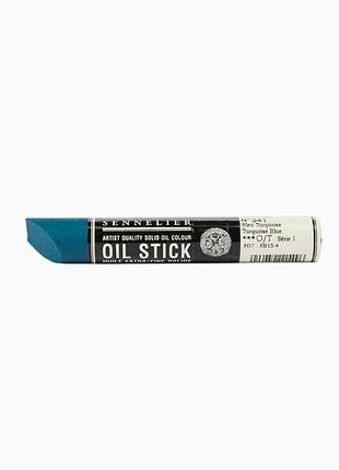 Фарба олійна у формі пастели sennelier oil stick, 38 мл, s1, бірюзовий блакитний (turquoise blue)
