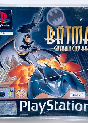 Batman gotham city racer, б/в, англійська версія - диск для playstation 1