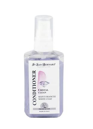Кондиціонер для білої шерсті iv san bernard cristal clean 100 мл