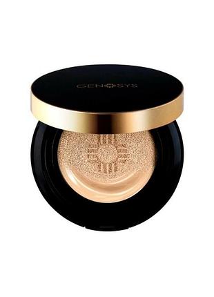 Кушон для обличчя genosys skin caring blemish balm cushion spf 50 тон ivory 01 15 г*2 ( запасний блок )