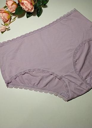 Мягенькі бузкові трусики, модал з котоном tu, uk 18, eur 46, 3xl