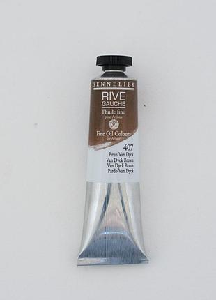 Олійная краска rive gauche 40ml - van dyck brown