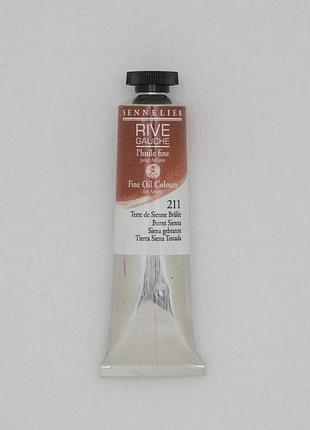 Олійная краска rive gauche 40ml - burnt sienna