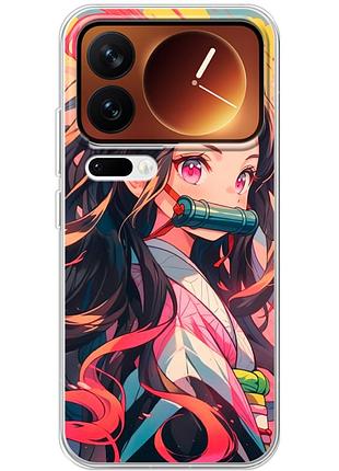 Чохол силіконовий з картинкою на xiaomi 17 pro (аніме, anime)