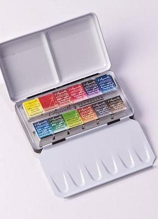 Набір аквареллю серії l'aquarelle sennelier, 12 кольорів, pocket