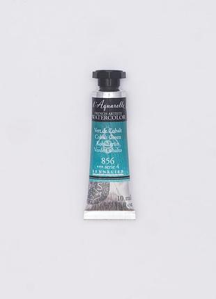 Акварельная краска l'aquarelle sennelier, 10 мл, s4 - кобальт зеленый (cobalt green)