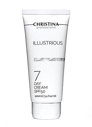 Дневной крем christina illustrious 7 day cream spf 50 100 мл