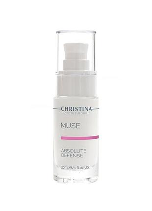 Сироватка для обличчя christina muse absolute defence абсолютний захист 30 мл