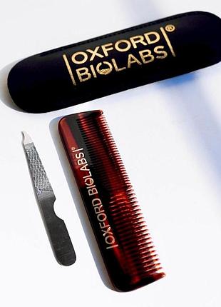 Расческа с пилой для ногтей oxford biolabs handmade pocket comb by kent