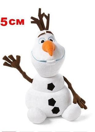 Мягкая игрушка 45 см frozen снеговик олаф холодное сердце