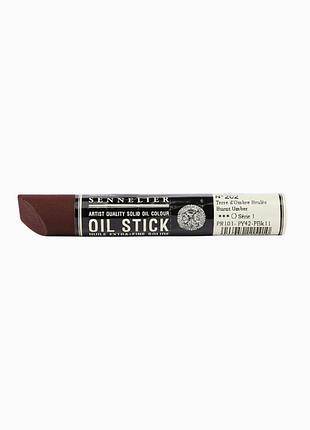 Фарба олійна у формі пастели sennelier oil stick, 38 мл, s1, умбра палена (burnt umber)