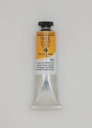 Олійная краска rive gauche 40ml - cadmium yellow deep hue
