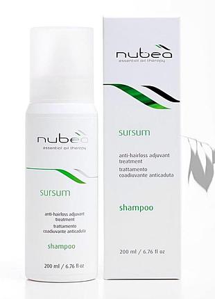 Стимулирующий шампунь против выпадения волос nubea sursum anti-hairloss adjuvant shampoo 200 мл