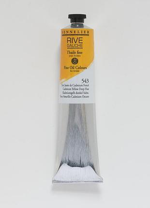 Олійная краска rive gauche 200ml - cadmium yellow deep hue
