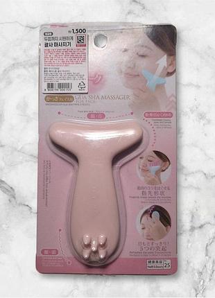 Массажер для лица гуаша gua sha massager for face от бренда daiso