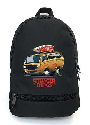 Рюкзак детский очень странные дела stranger things cappuccino toys 0010 черный, размер 35 х 28 х 13 см