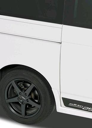 Длинная база vw volkswagen transporter транспортер edition 25 наклейки полосы микроавтобус минивен фольцваген