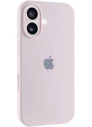 Чехол fiji silicone case full camera для apple iphone 17 бампер накладка с защитой камеры pink sand