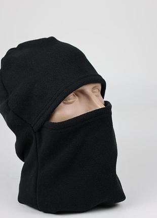Балаклава флисовая цвет черный