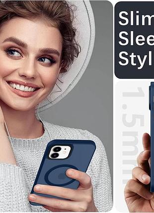 Панель supvict для iphone 13 синий 5